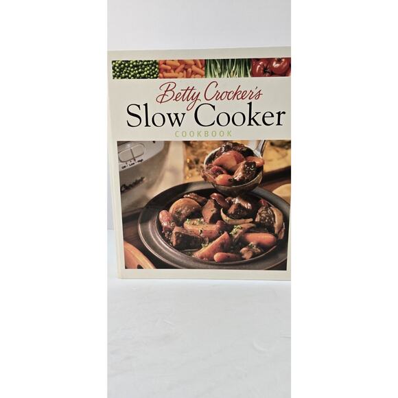 Betty Crocker's 1999 Slow Cooker Cookbook Recipes - First Edition‎ Vintage - Picture 1 of 8